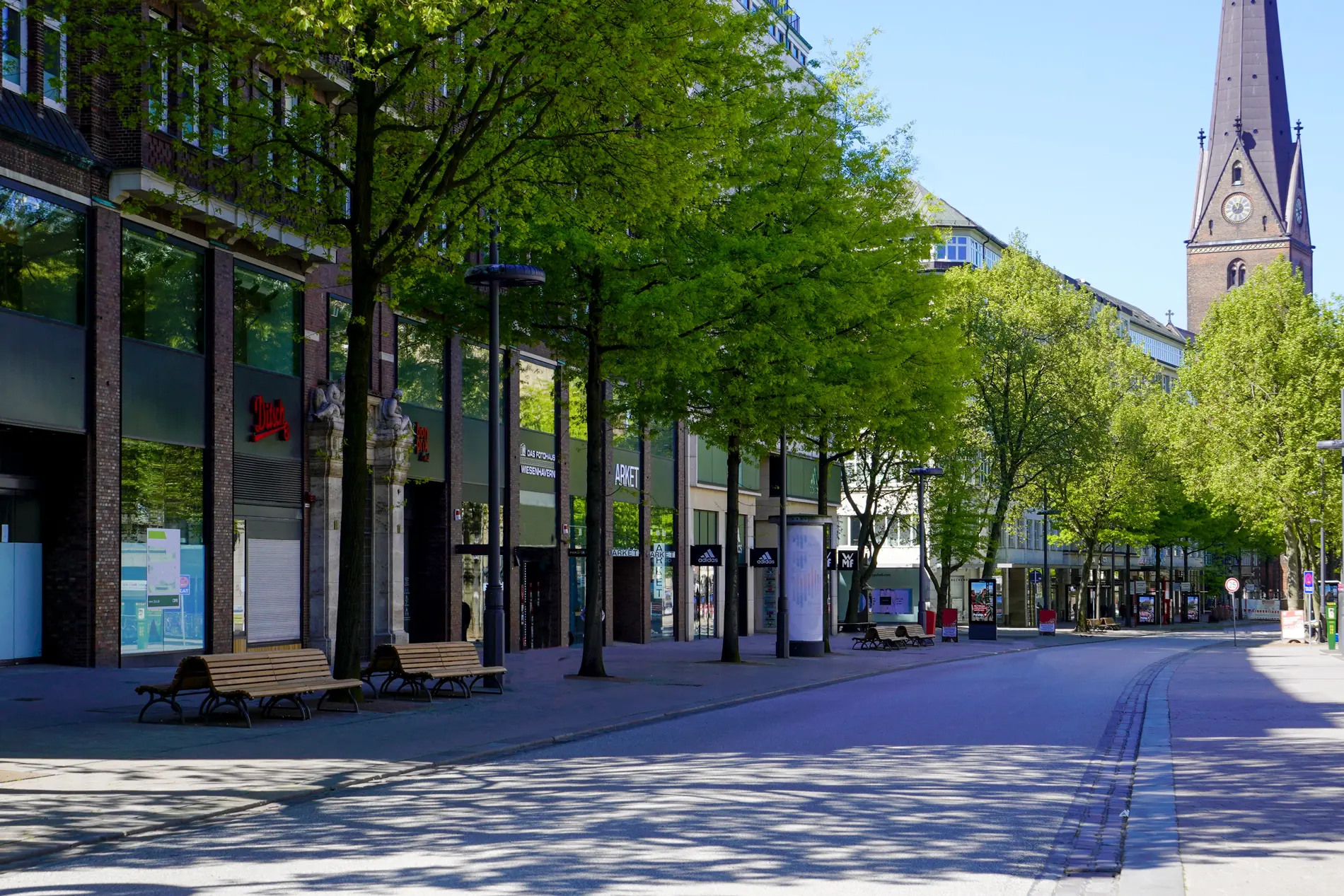 Eleganz an jeder Ecke – Mönckebergstraße Hamburg