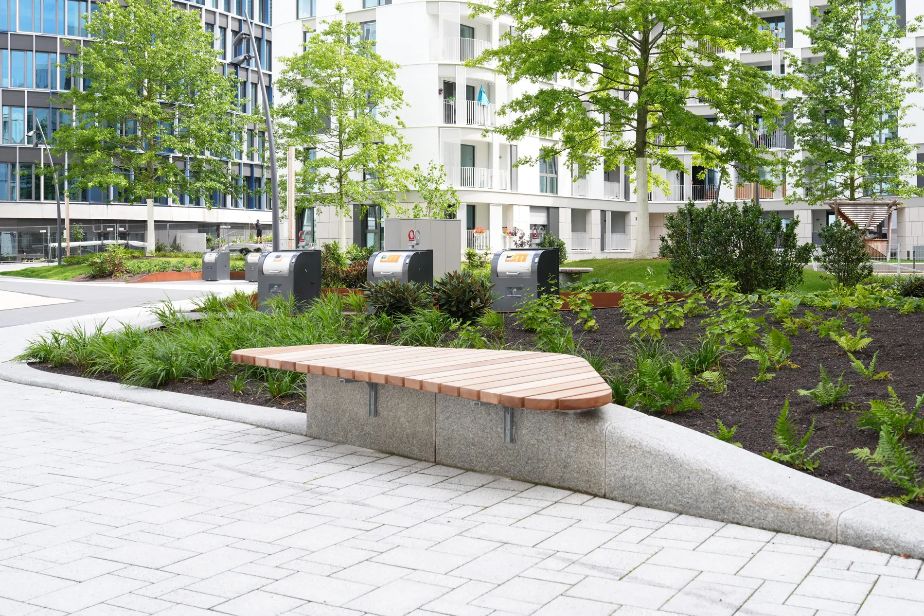 Neues Quartier am Stadtpark in Hamburg mit brasilianischem Flair
