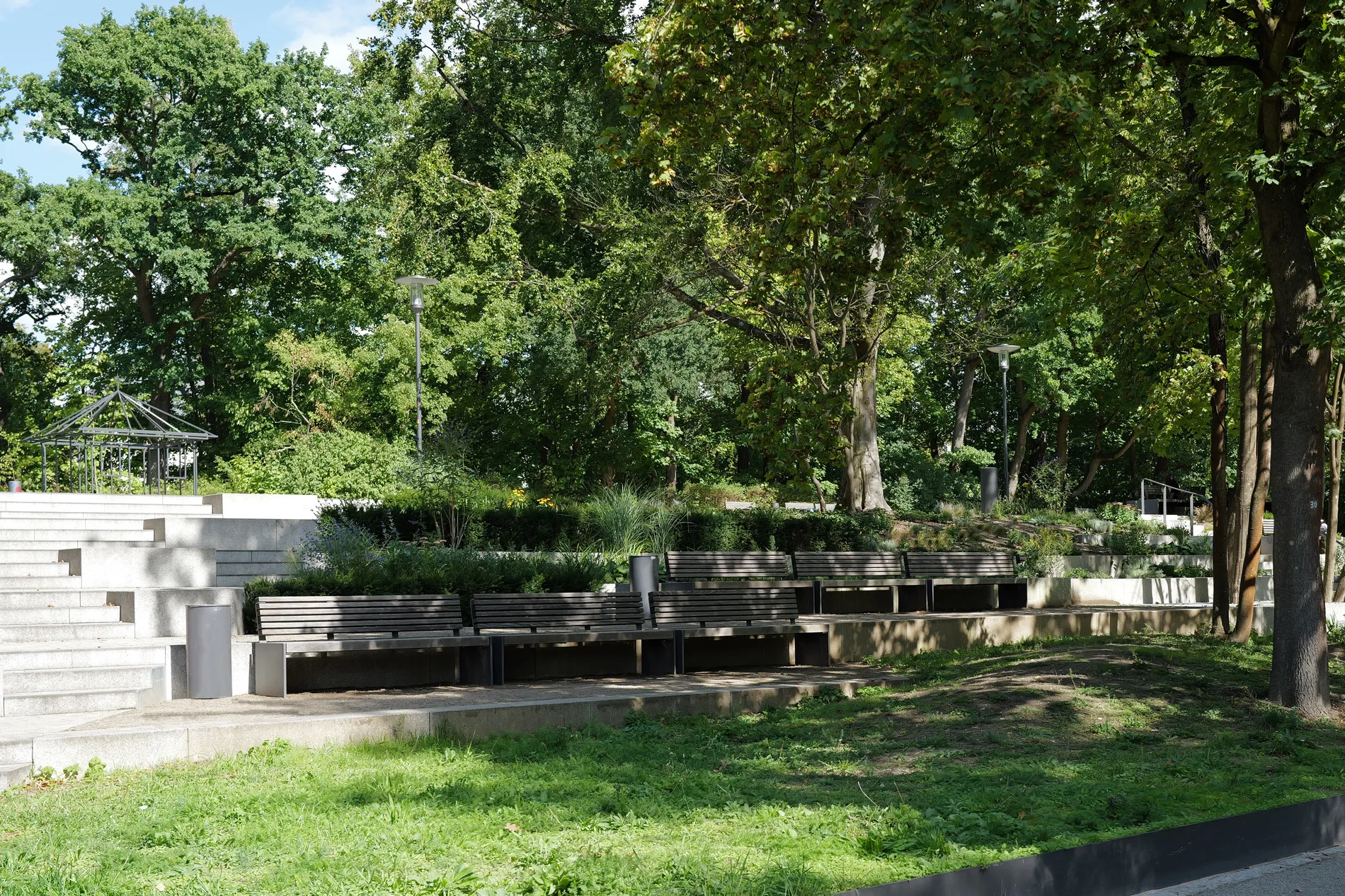 Attraktive Aufenthaltsflächen in Städten gestalten – Stadtpark Neumarkt