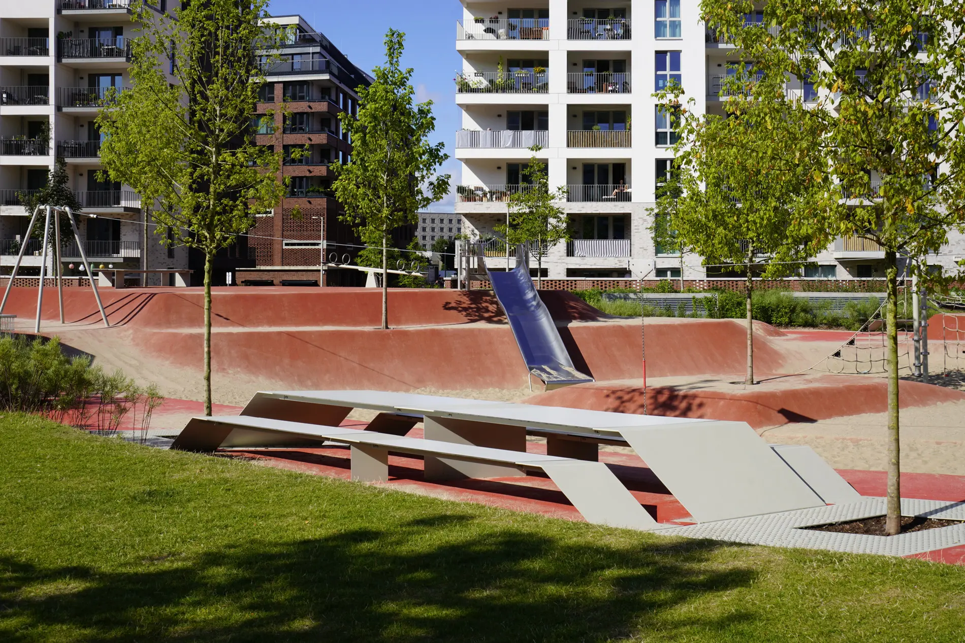 Moderne Stadtgestaltung direkt am Elbkanal – der Hamburger Sonninpark