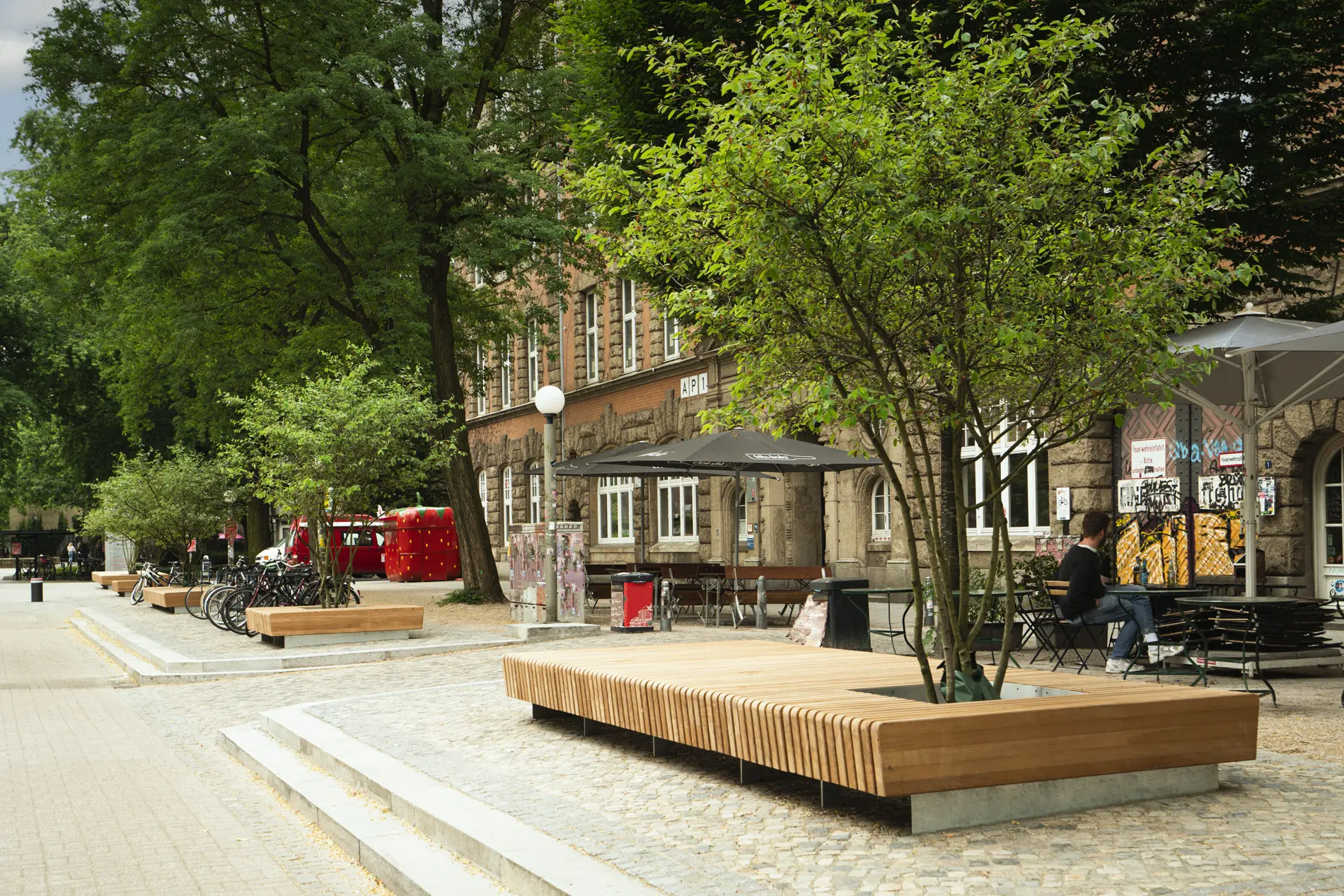Der Allende-Platz – frischer Wind für das Grindelviertel