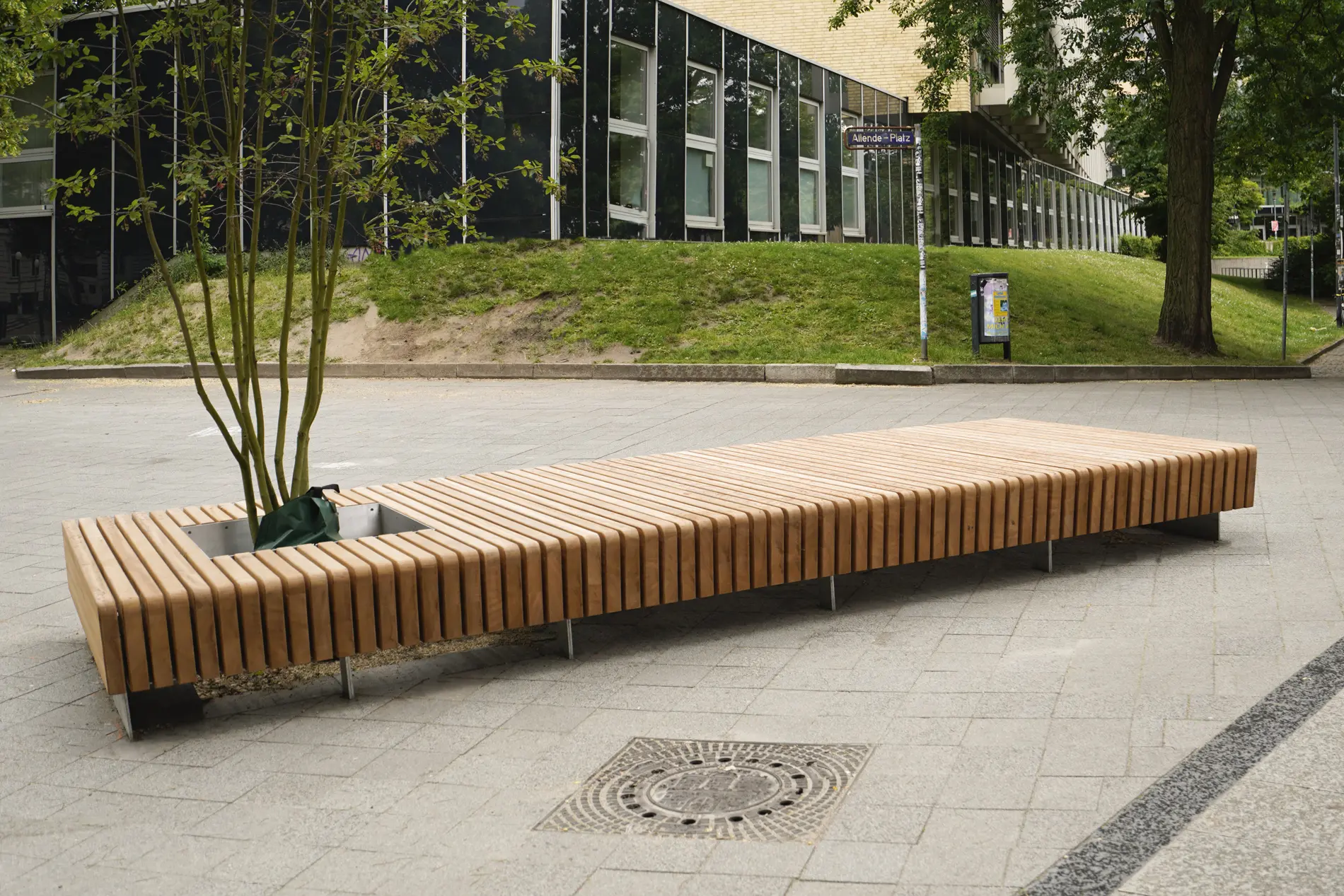 Der Allende-Platz – frischer Wind für das Grindelviertel