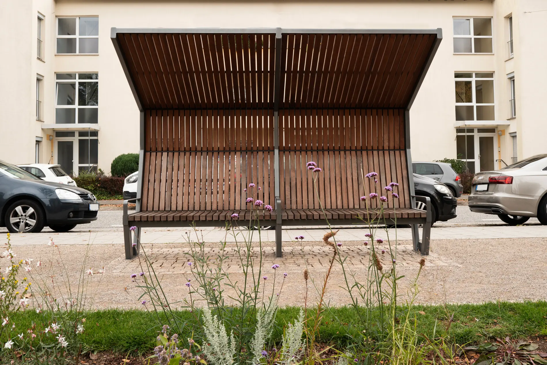 Bankpergola Bremerhaven